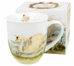 Keraminis puodelis „Bird World SWAN“ (400 ml) – elegancija ir natūrali ramybė