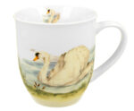 Keraminis puodelis „Bird World SWAN“ (400 ml) – elegancija ir natūrali ramybė