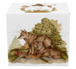 Keraminis puodelis „Animal World WOLVES“ (400 ml) – gamtos įkvėptas dizainas vilkų mylėtojams