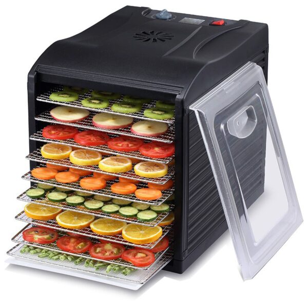 ZYLE Augļu Žāvētājs ZY339FD | 700 W, 9 Metāla Paplātes, Horizontāla Sistēma (35-70°C)