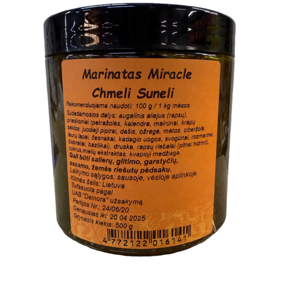 Marinātas Miracle Chmeli Suneli, 500g
