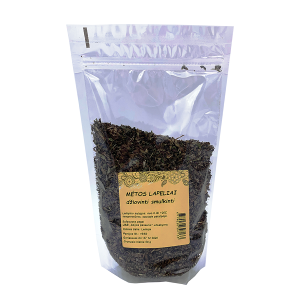 Mētras lapiņas, 50 g