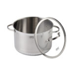 GIPFEL Puodas Victory 1370 | 6.5 L, 24 cm, Plienas 18/10, Indukcija