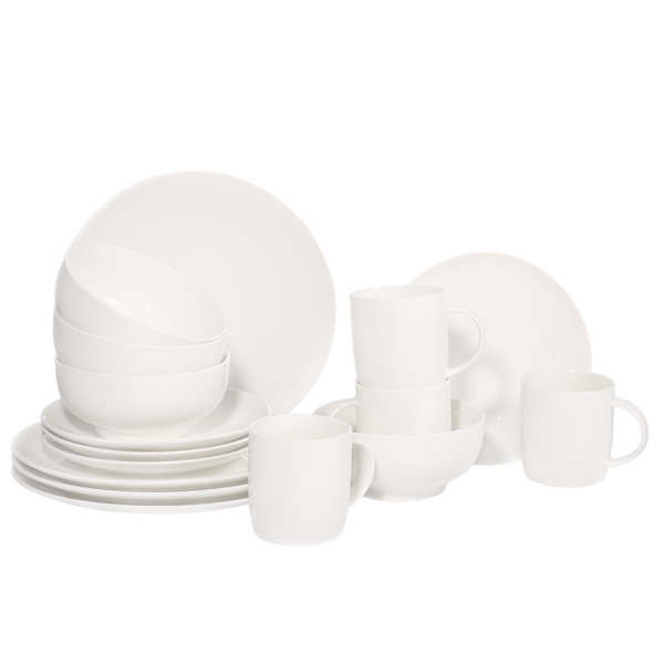 Porcelāna trauku komplekts Blanche 16 daļas