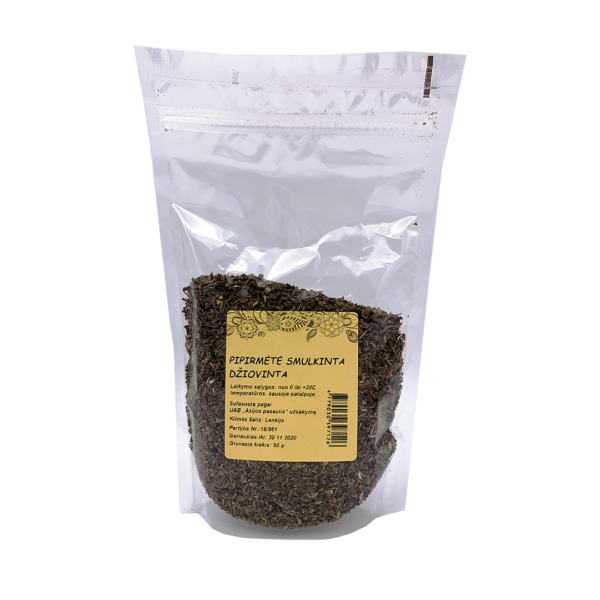 Piparmētra Žāvēta 50 g | Atsvaidzinošs Aromāts Tējai, Sautējumiem, Desertiem