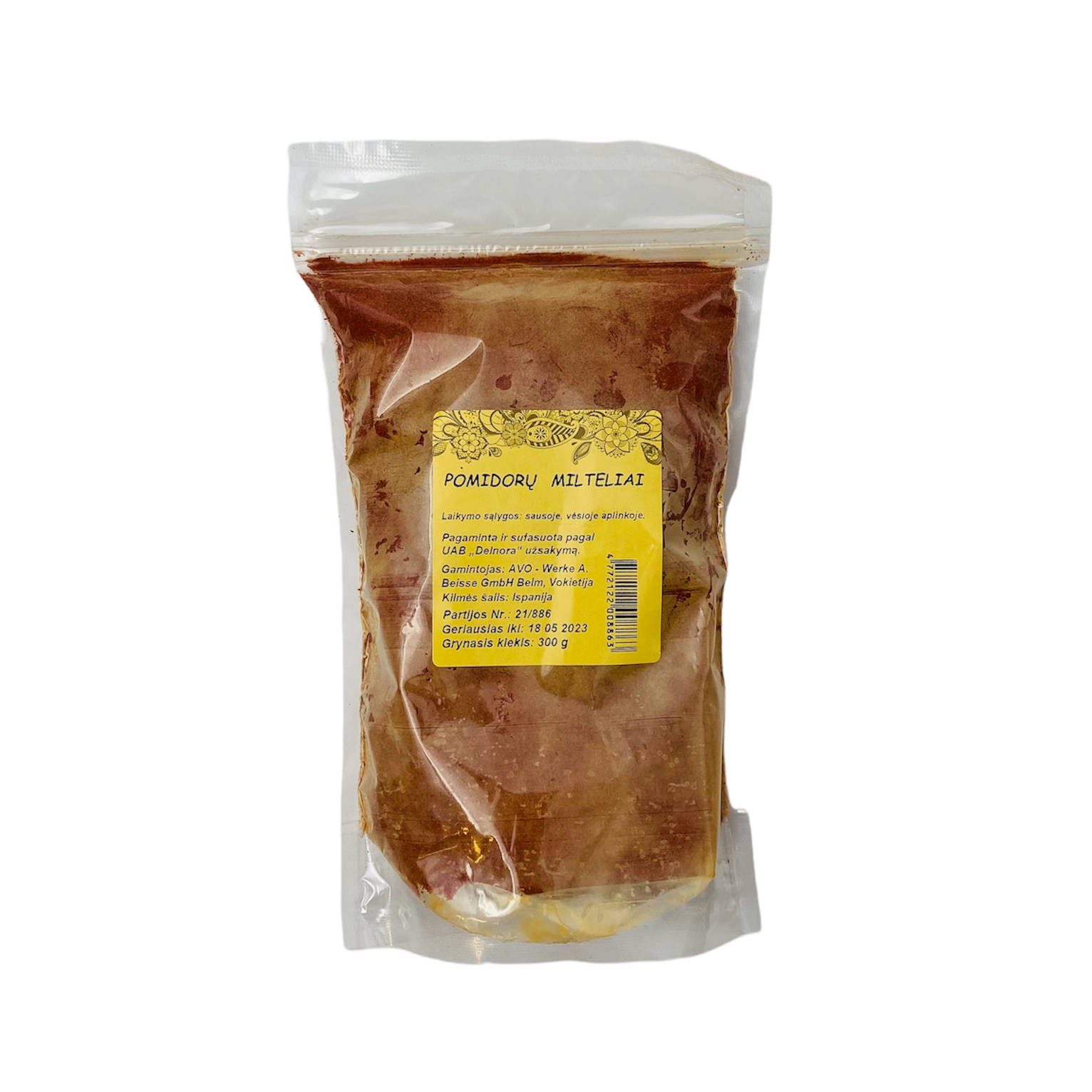 pomidoru-milteliai-300-g-1 Tomātu pulveris, 300 g - Image 1