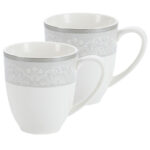 Porcelāna krūžu komplekts ANNET 300 ml, 2 gab.