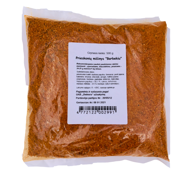Barbekju garšvielu maisījums, 500 g