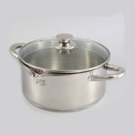 GIPFEL Katls COCKTAIL 1248 | 3 L, 20 cm, Vāks ar notecināšanas funkciju, Piemērots indukcijai - Image 3