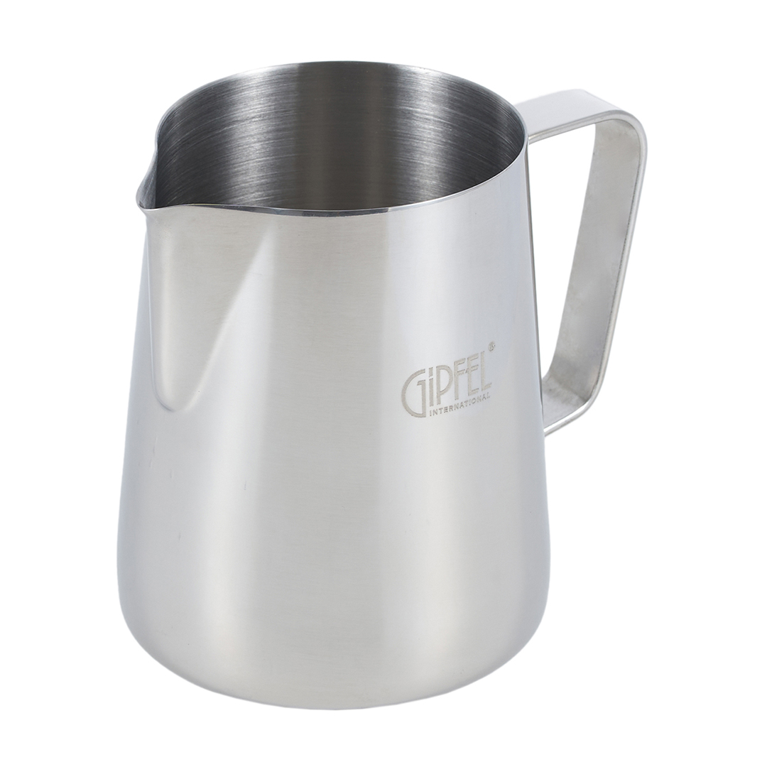 puodelis-pienui-pasildyti-ir-plakti-deluxe-300ml-gipfel-52426 Gipfel Krūze piena uzsildīšanai un putošanai Deluxe 300ml - Image 1