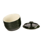 GIPFEL Druskinė su dangteliu Majolica 3917 | 0.25 L, Keramika, Tamsiai žalia