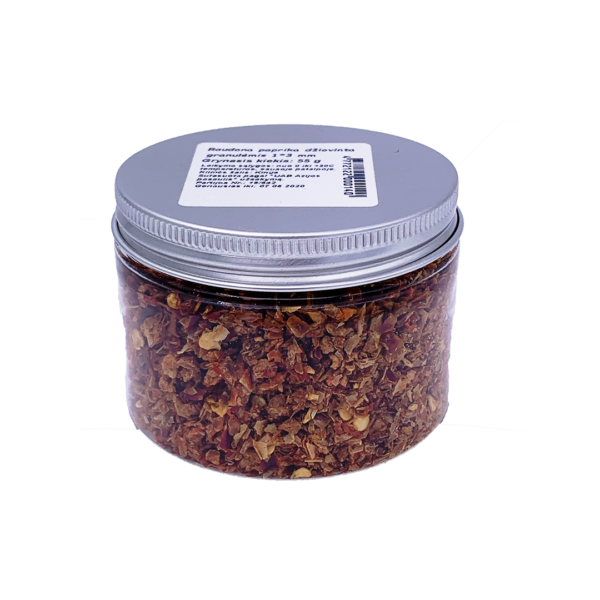 Sarkanā saldā paprika žāvēta, 55 g