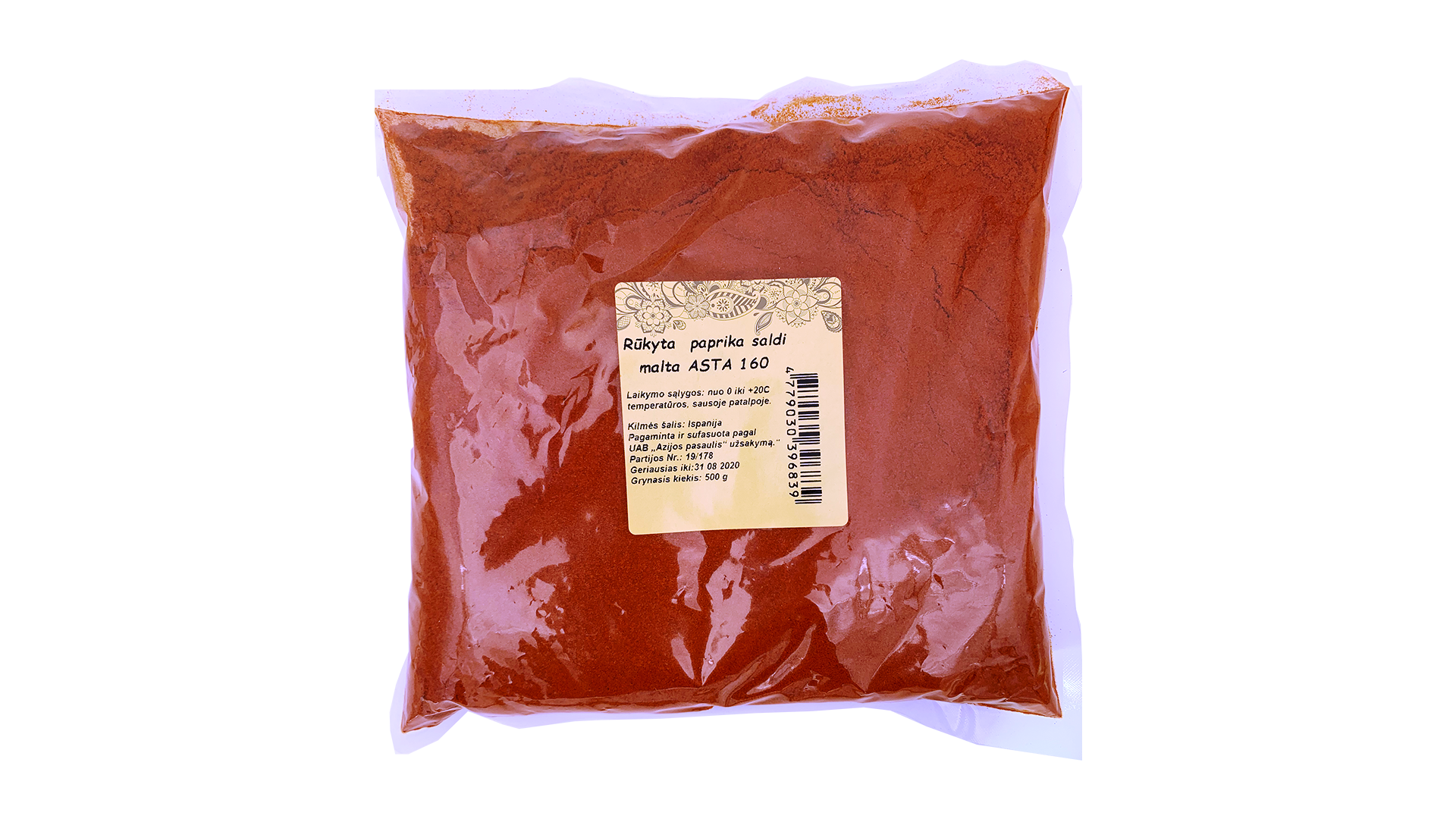 rukyta-saldi-paprika Kūpināta saldā paprika malta, 500 g - Image 1