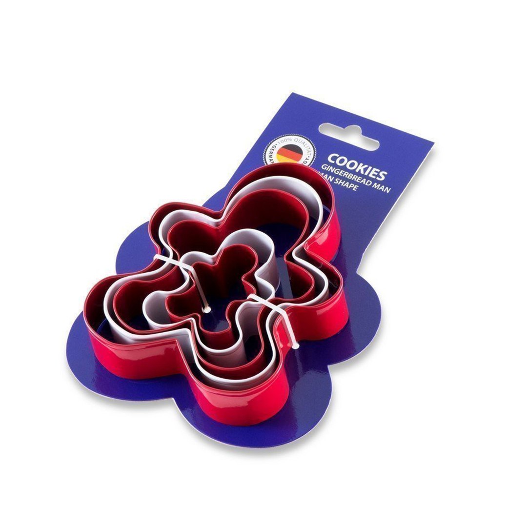 sausainiu-pjaustymo-formos-rinkinys-gipfel-0359 GIPFEL Cepumu formiņu komplekts Cookies 0359, 5 gab. | Piparkūku vīriņš, Nerūsējošais tērauds - Image 1