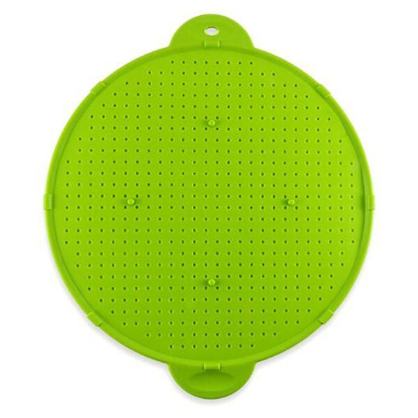 GIPFEL Silikonaizsargs pret tauku šļakatām 2638 | Ø 29 cm, piemērots līdz 210°C, var mazgāt trauku mazgājamā mašīnā