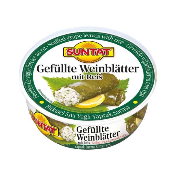 Konservētas vīnogu lapu tīteņi SUNTAT, 280 g