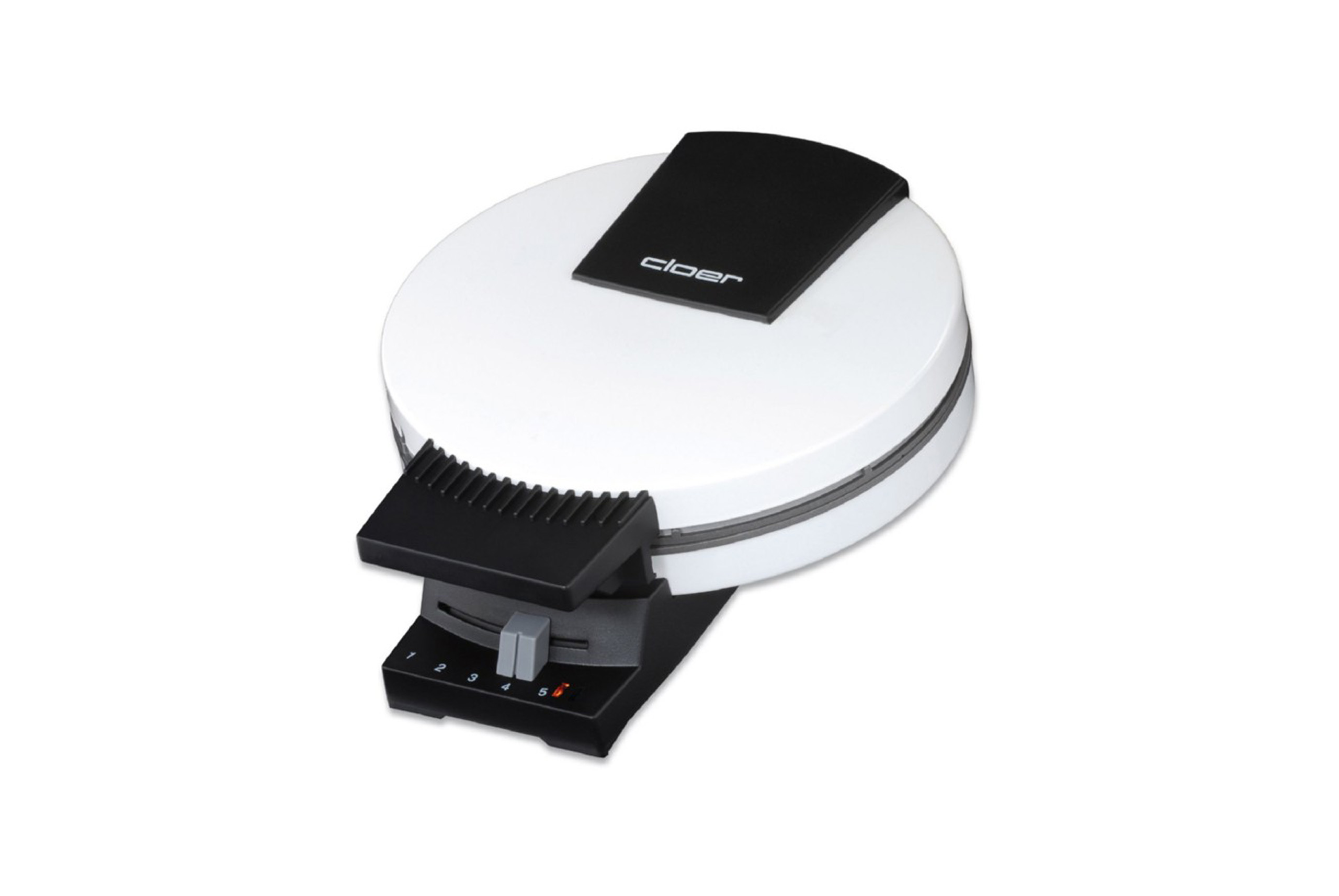 vafline-CLO0271 CLOER Elektriskā vafeļu panna CLO0271 | 800 W, Īpaši plānas vafeles, Balts metāla korpuss - Image 1