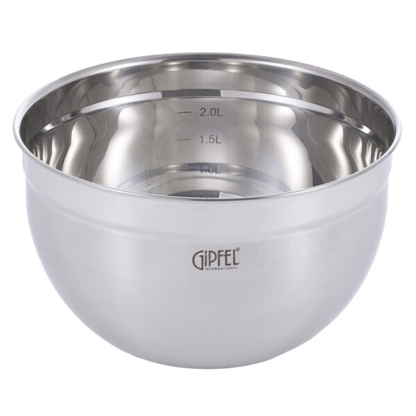 GIPFEL Virtuvinis dubuo Horizonte 5348 | 2.7 L, 20 cm, Nerūdijantis plienas 18/10