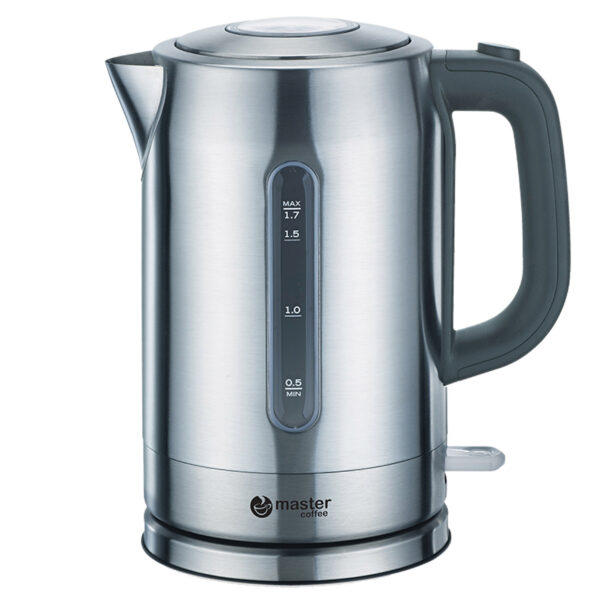 MASTER COFFEE Tējkanna MC316S | 1.7 L, 1850 W, Nerūsējošais tērauds, Slēpts sildelements