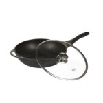 Wok panna RICHMOND ar stikla vāku 32cm - Image 3