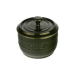 GIPFEL Druskinė su dangteliu Majolica 3917 | 0.25 L, Keramika, Tamsiai žalia