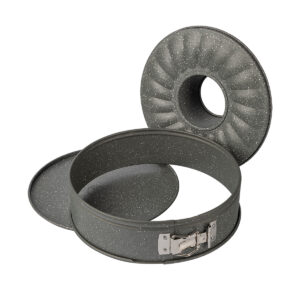 GIPFEL Atsegama kepimo forma Marble 51780 | 24 cm, Anglinis plienas, Pilka