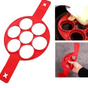 Silikoninė forma blynams Flippin' Fantastic | 7 blynai vienu metu, 23 cm