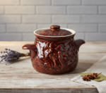 Čenakinė (Puodas Troškinimui) 0,65 L | Keramika, Pieno Degimas, Glazūra