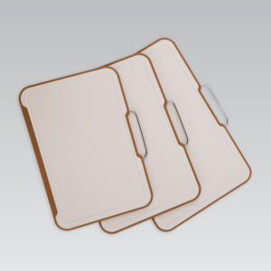 Pjaustymo lentelių rinkinys MR-1788 | 3 vnt., Su stovu, Neslystančios