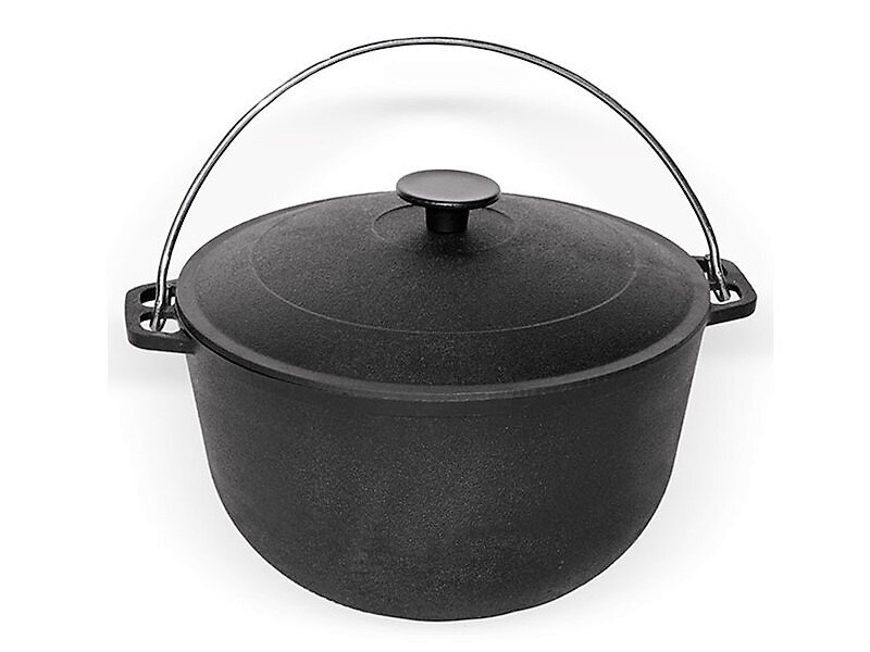 0e177682d7b453bf9997e5c16bec6b90_reference-1 Čuguna tūrisma katls BRIZOLL ar vāku, 8 l - Image 1