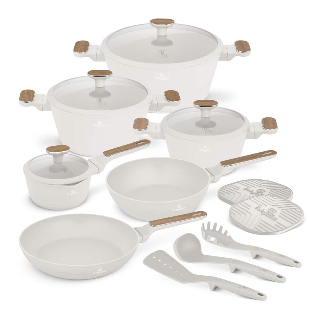 BH-8325-1 Berlinger Haus 15 dalių puodų rinkinys Sahara Nordic | BH-8325