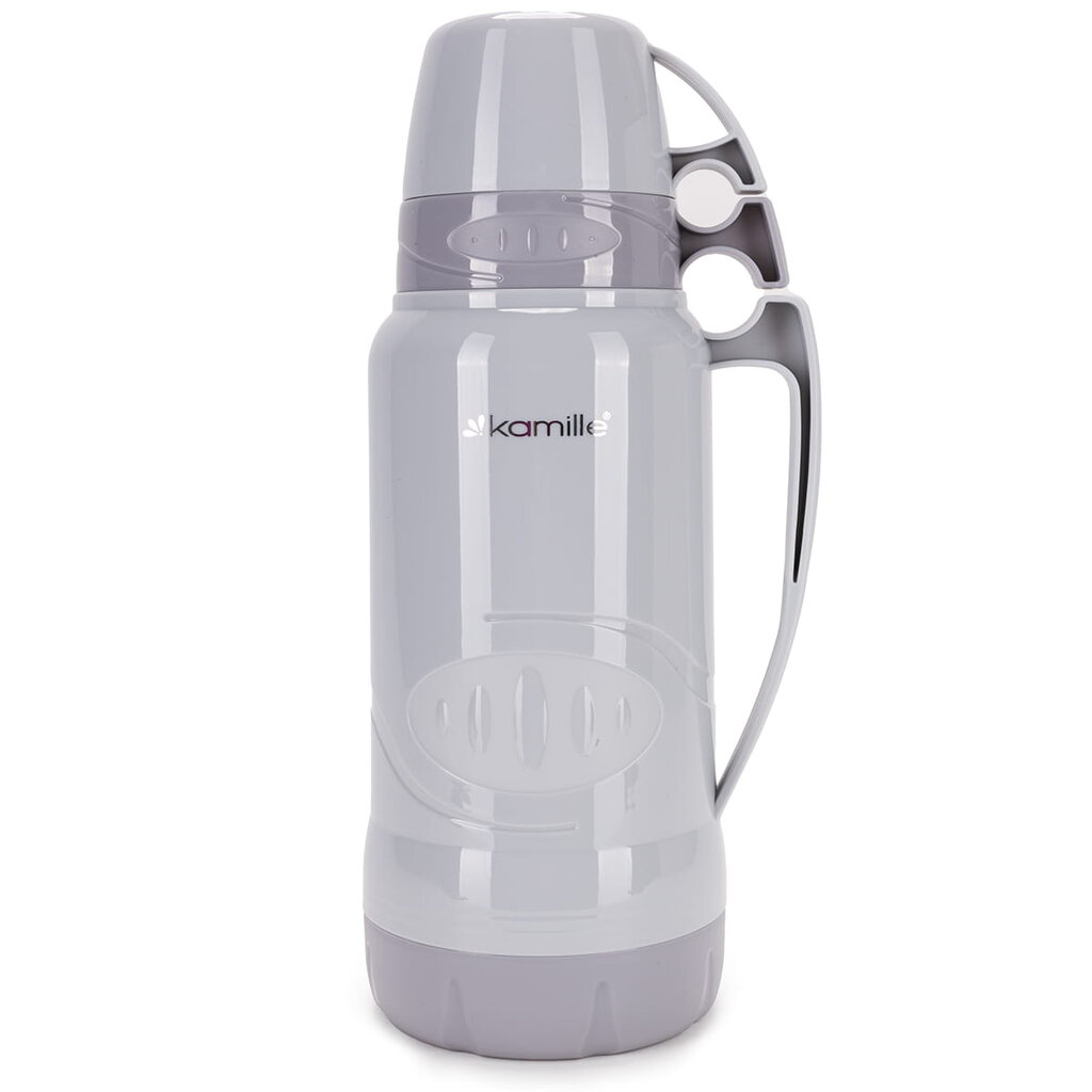 a7ddf630d8285e25890b245395098540-290a5-kaina_reference Termoss ar stikla kolbu un 2 krūzēm „Kamille“, 1,0 l - Image 1