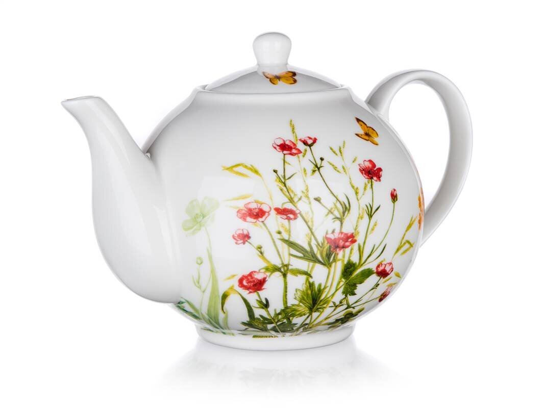 arbatinukas-1l-c9e87_reference Porcelāna tējkanna kafijai / tējai, 1 l (MIX) - Image 1