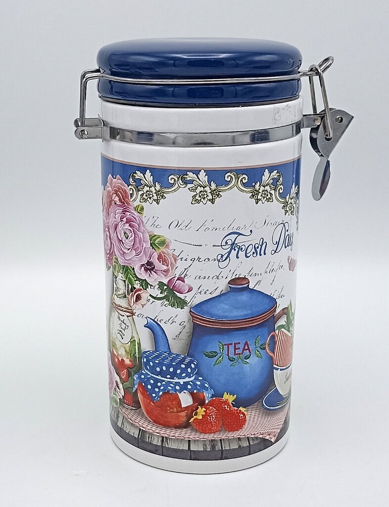 banquet-stiklainiu-rinkinys-biriems-produktams-su-dangteliu-312eb-kaina_reference Keramikas trauku komplekts beramiem produktiem "Fresh Day", 4 daļas (ar hermētiskiem vākiem) - Image 1