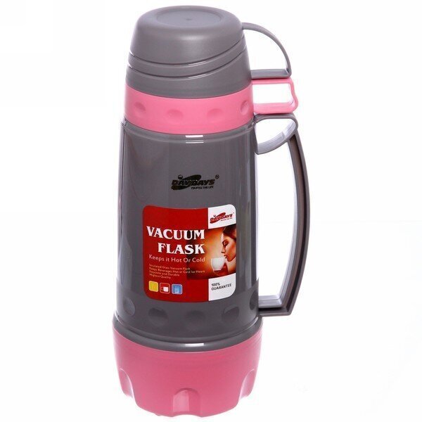 daydays-termosas-600ml-6ac04_reference Termoss ar stikla kolbu un krūzītēm Daydays, 600 ml (MIX) - Image 1