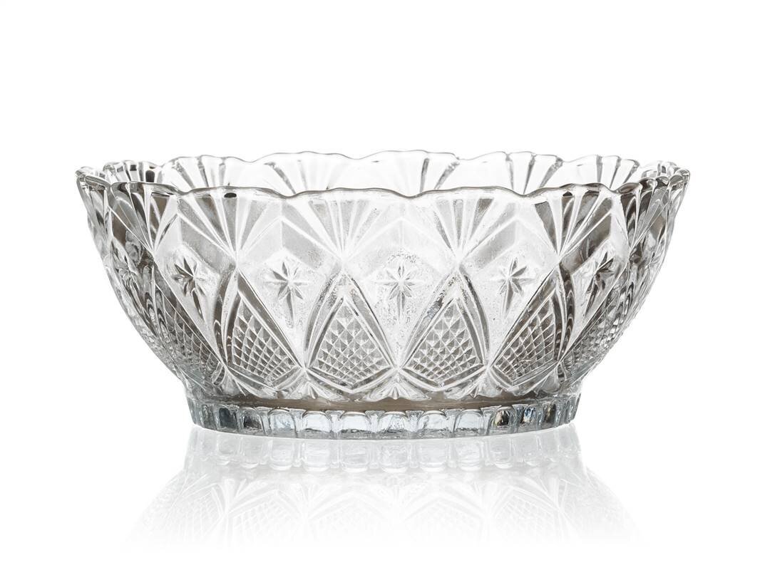 dubenelis-127-cm-b0d89_reference Stikla bļodiņa, 12,7 cm, caurspīdīga, salātiem un desertiem - Image 1