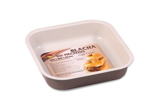 duonos-kepimo-forma-260x260x60mm-2f522_reference Kvadrātveida cepšanas forma ar nepiedegošu pārklājumu SNB, 26x26x6 cm - Image 1