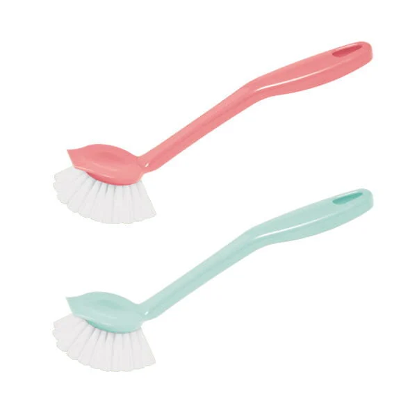 indu-valymo-sepetys_reference Trauku mazgāšanas birste ar mazgāšanas līdzekļa dozatoru, 22 cm - Image 1