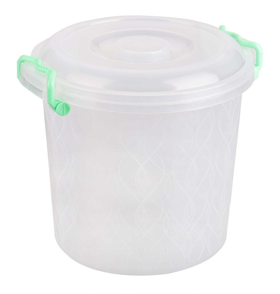 konteineris-10l_reference Liels taisnstūra pārtikas konteiners-kārba ar rokturiem, ~10 l - Image 1