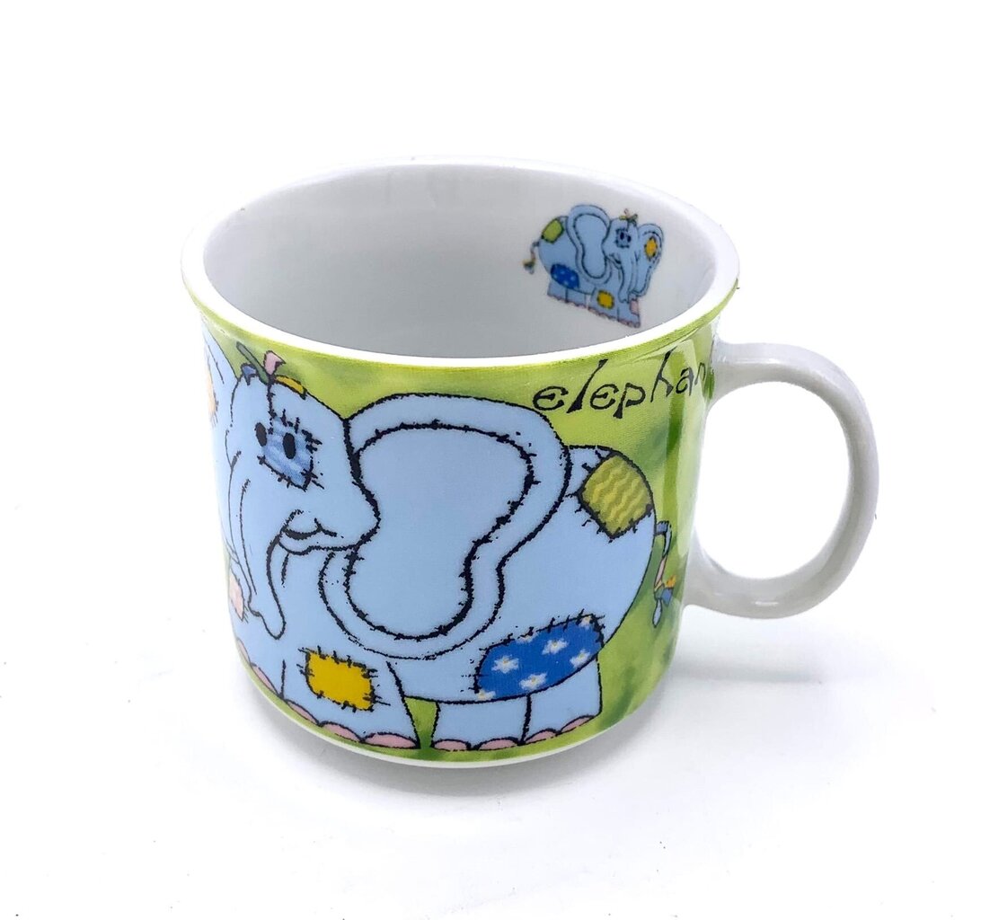 puodelis-gyvunai_reference Bērnu porcelāna krūze "Dzīvnieki", 210 ml (BANQUET) - Image 1