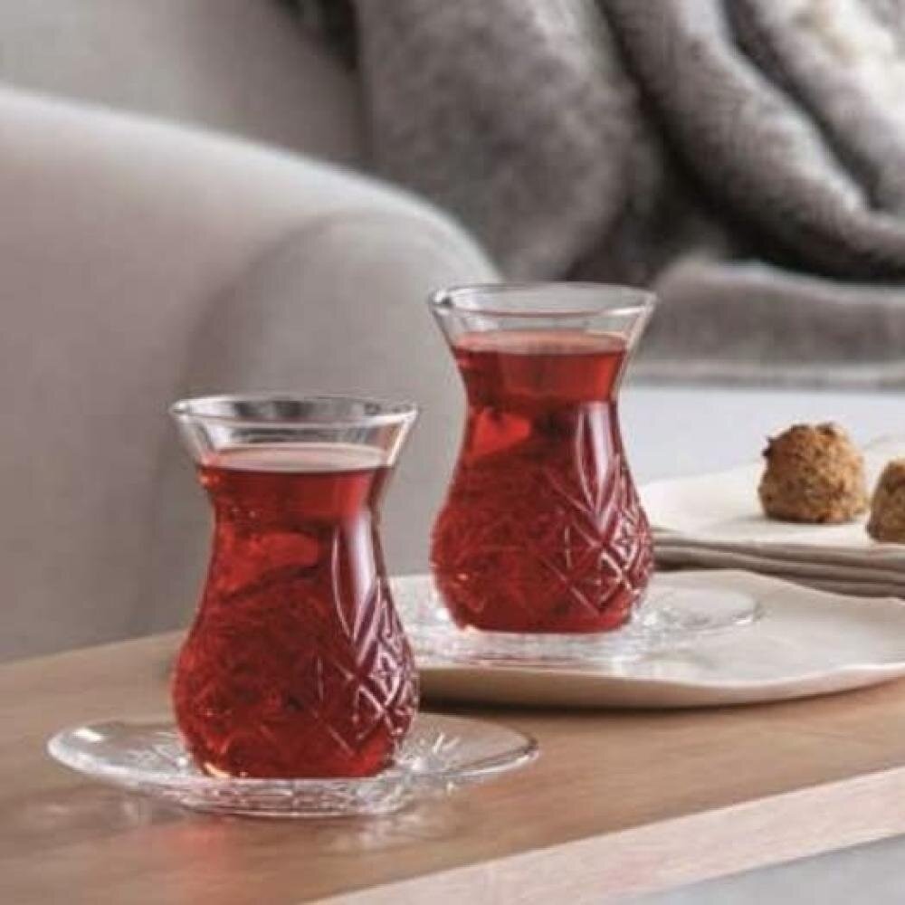 stiklines-arbatai-timeless-pasabahce-6-vnt-5-1 Stikla krūzes tējai Pasabahce Timeless | 6 gab. (42881) - Image 1