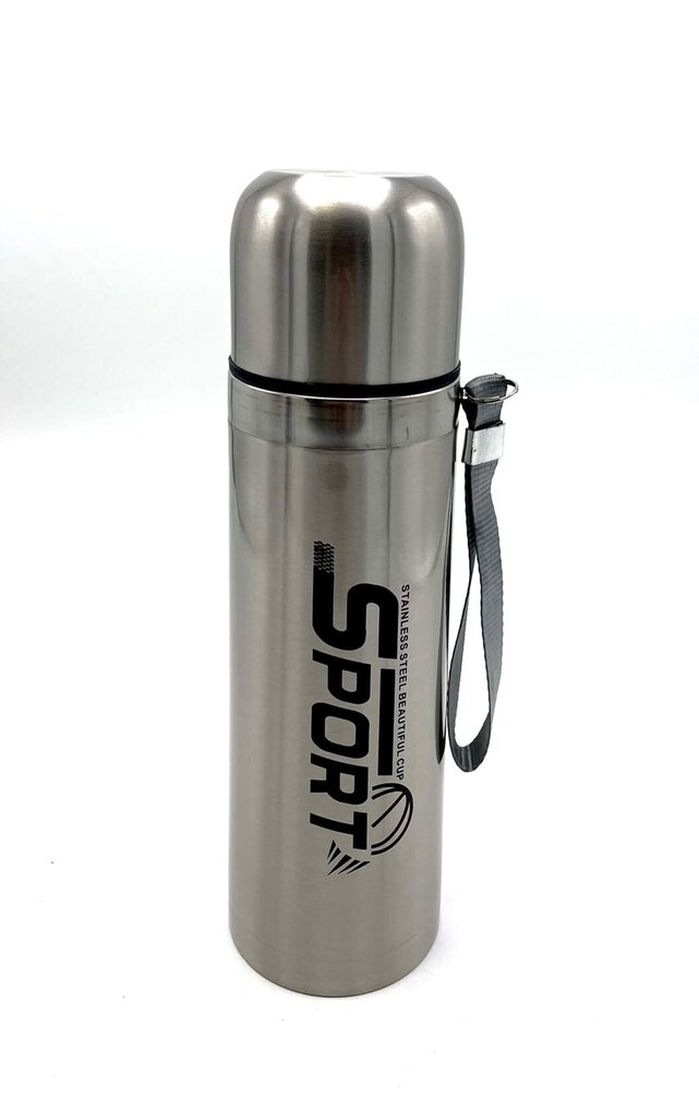 termosas-750-ml_reference-1 Nerūsējošā tērauda termoss ar pārnēsāšanas siksnu, 750 ml - Image 1