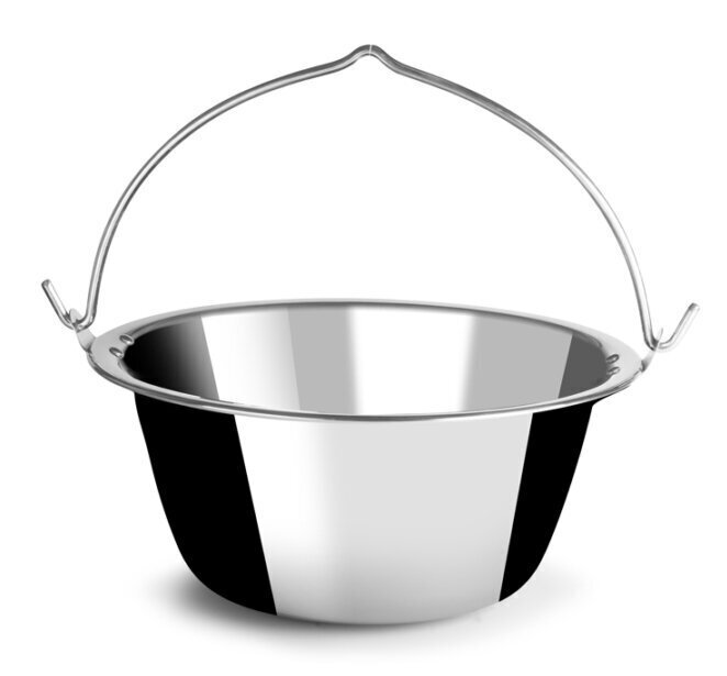 turistinis-katiliukas-10l-61a70_reference-1 Nerūsējošā tērauda tūrisma katls ar rokturi, 10 l, 39 cm - Image 1