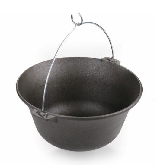 turistinis-katiliukas-13-l-c25c0_reference Tūrisma čuguna katls (kazans) bez vāka, 13 l - Image 1