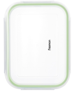 Stiklinis Indas su Dangteliu Fissman | 1500 ml | Karščiui Atsparus Stiklas