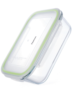 Stiklinis Indas su Dangteliu Fissman | 1500 ml | Karščiui Atsparus Stiklas