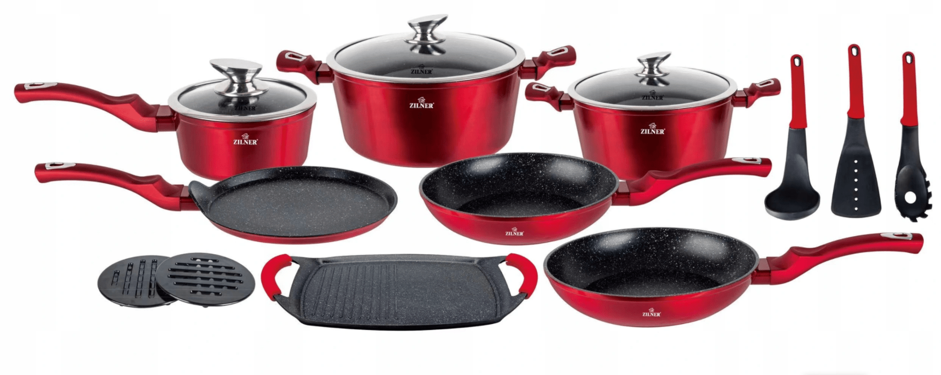 Screenshot_1-6-2 Zilner katlu un pannu komplekts | 15 gab. (ZL-8591) - Image 1