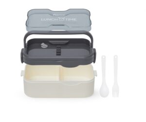 Pietų Dėžutė Fissman Grey | 1000 ml | Su Įrankiais