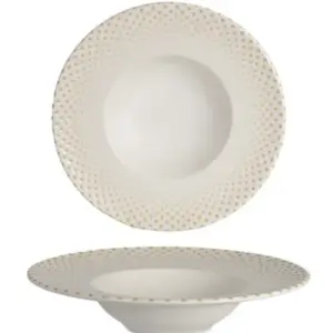 Porcelianinė gili lėkštė Rinart Punto 27 cm | Pastai