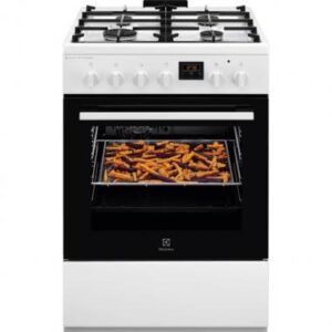 Dujinė viryklė Electrolux LKK660220W | 60 cm | SteamBake